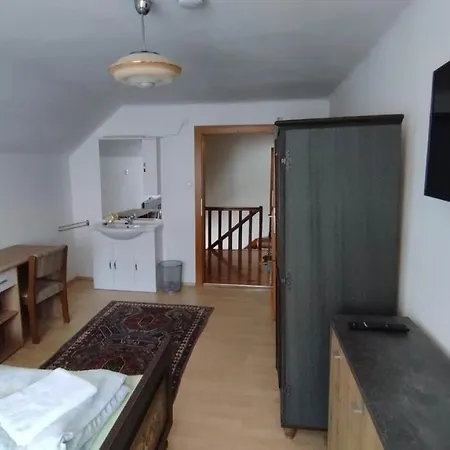 Steinadler Kertes Haz Csendes Helyen Sajat Parkoloval Kutyabarat Murau