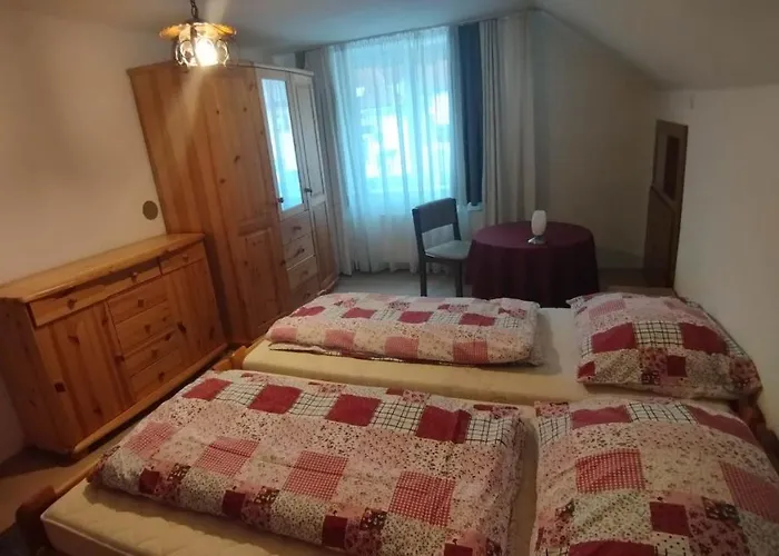 Steinadler Kertes Haz Csendes Helyen Sajat Parkoloval Kutyabarat *